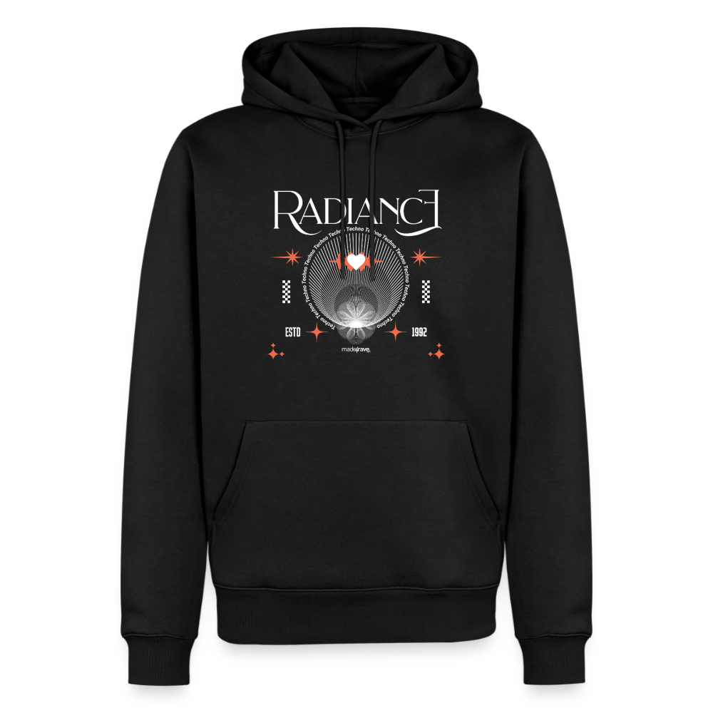 Radiance of Techno - Premium Hoodie - black