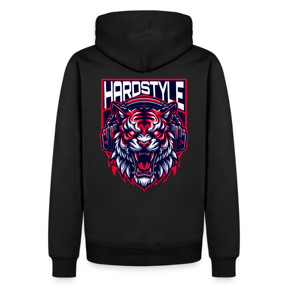 Hardstyle Fury Tiger - Premium Hoodie - black