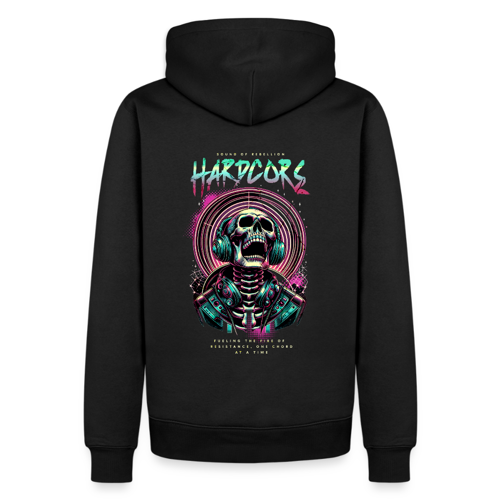 Hardcore Rebellion - Premium Hoodie - black