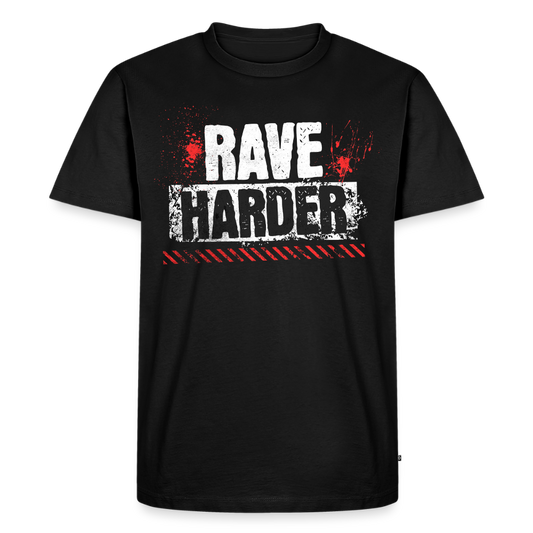 Rave Harder - Premium T-Shirt - black