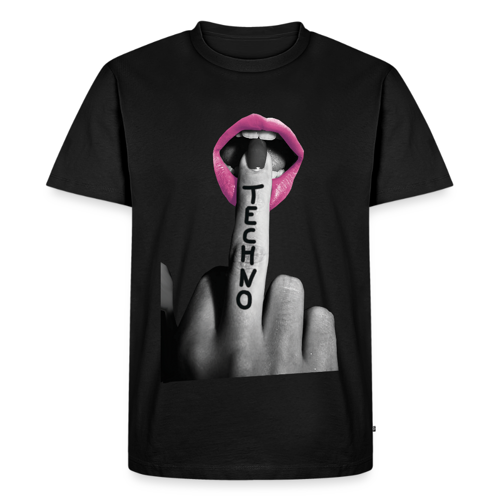 Techno Finger - Premium T-Shirt - black