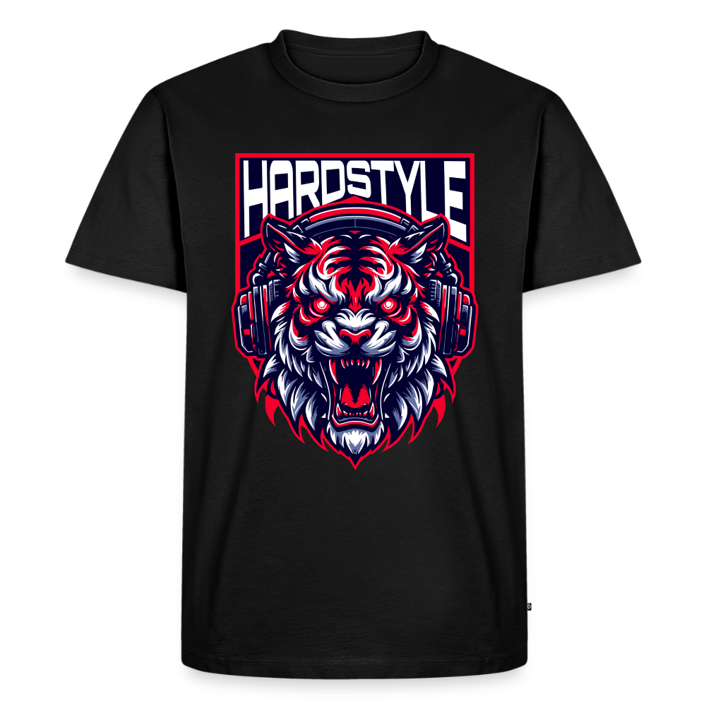 Hardstyle Fury Tiger - Premium T-Shirt - black