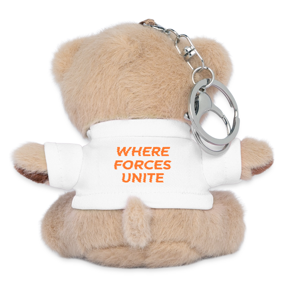 OVF - Teddy Keyring - white