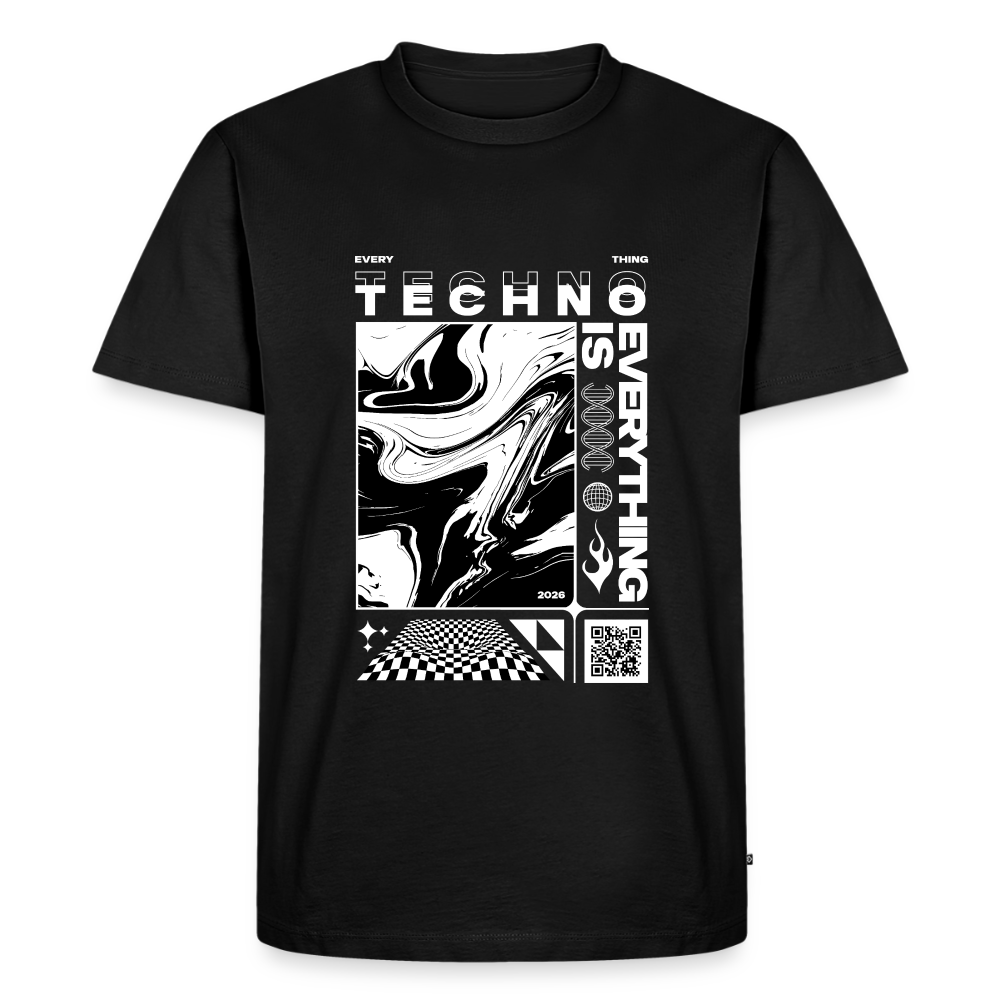 Techno Temp - Premium T-Shirt - black