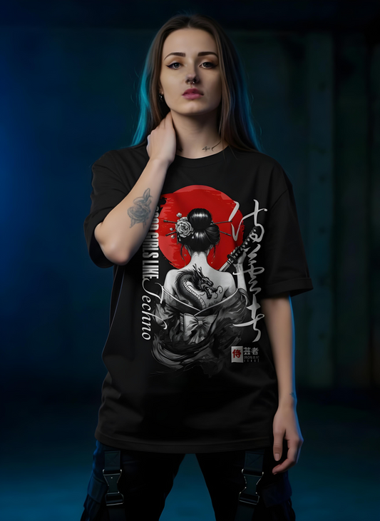 Good Girls Like Techno - Premium T-Shirt
