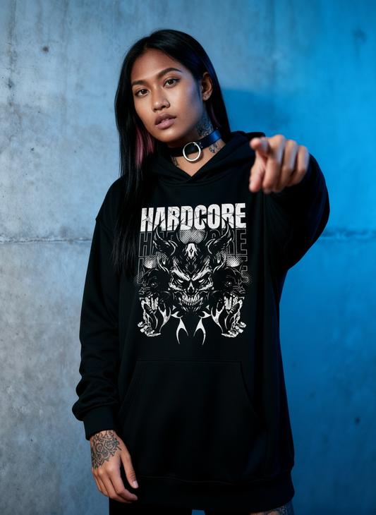 Hardcore Demon - Premium Hoodie
