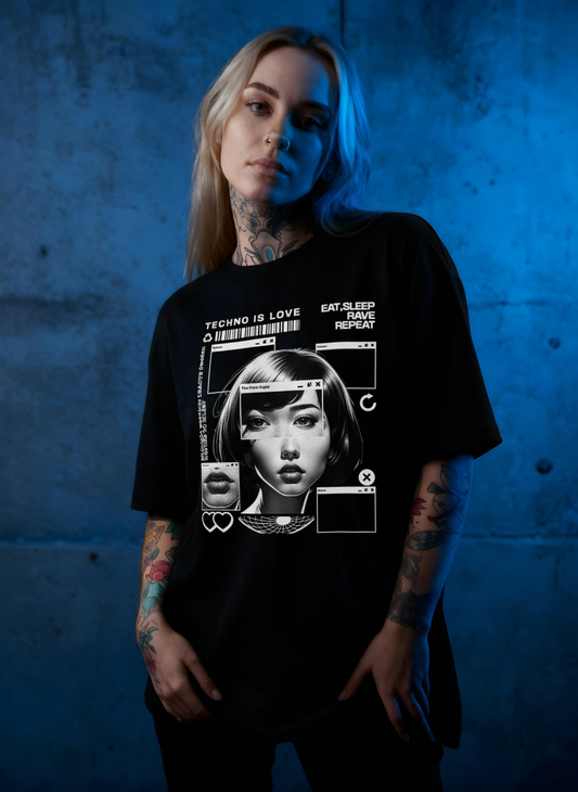 Techno is Love - Premium T-Shirt