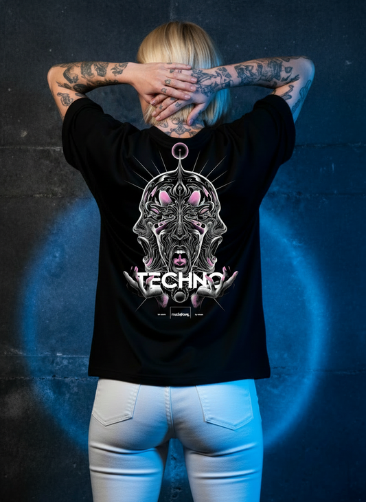 TechnHead Pink Gasp - Premium T-Shirt