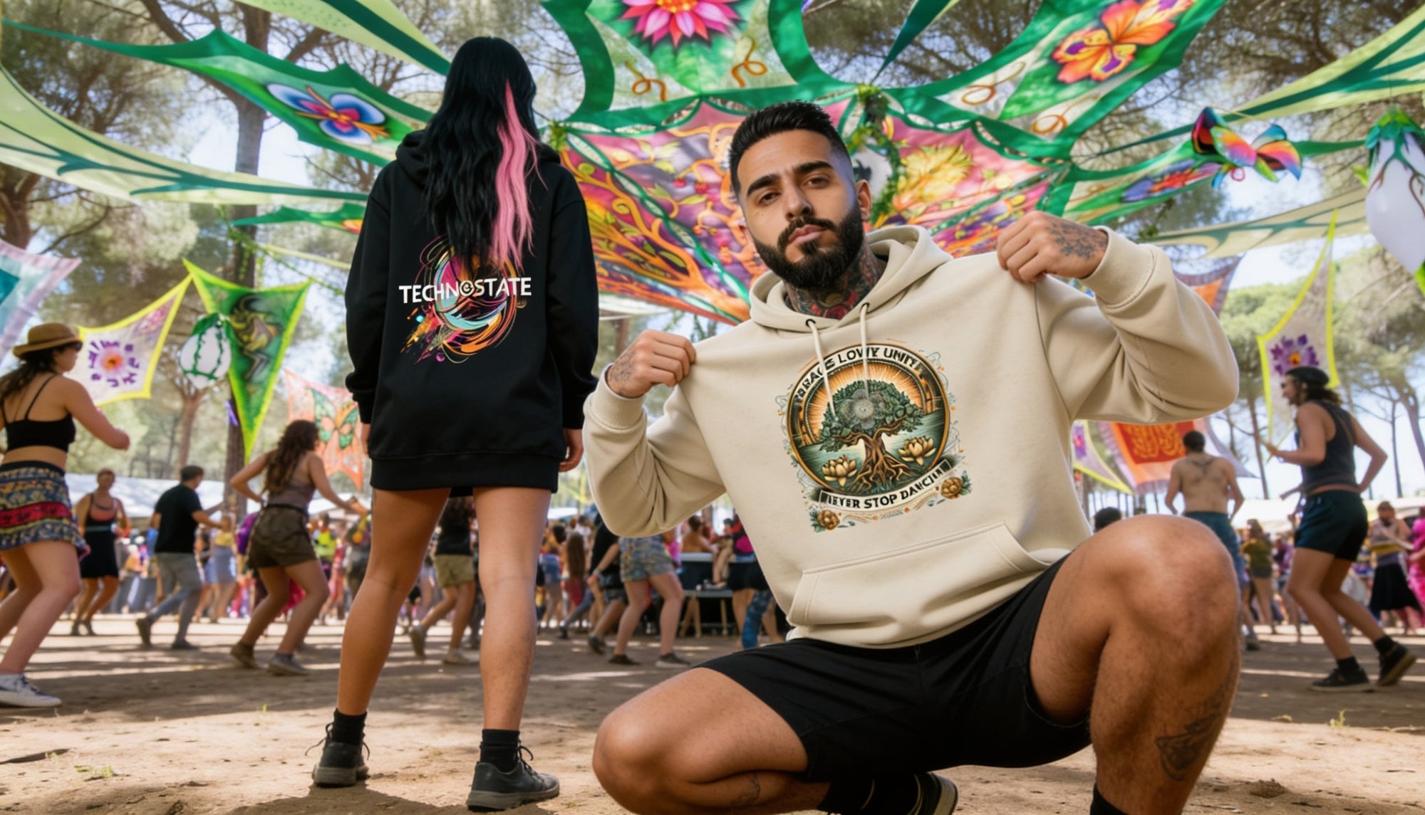 Psytrance Hoodies