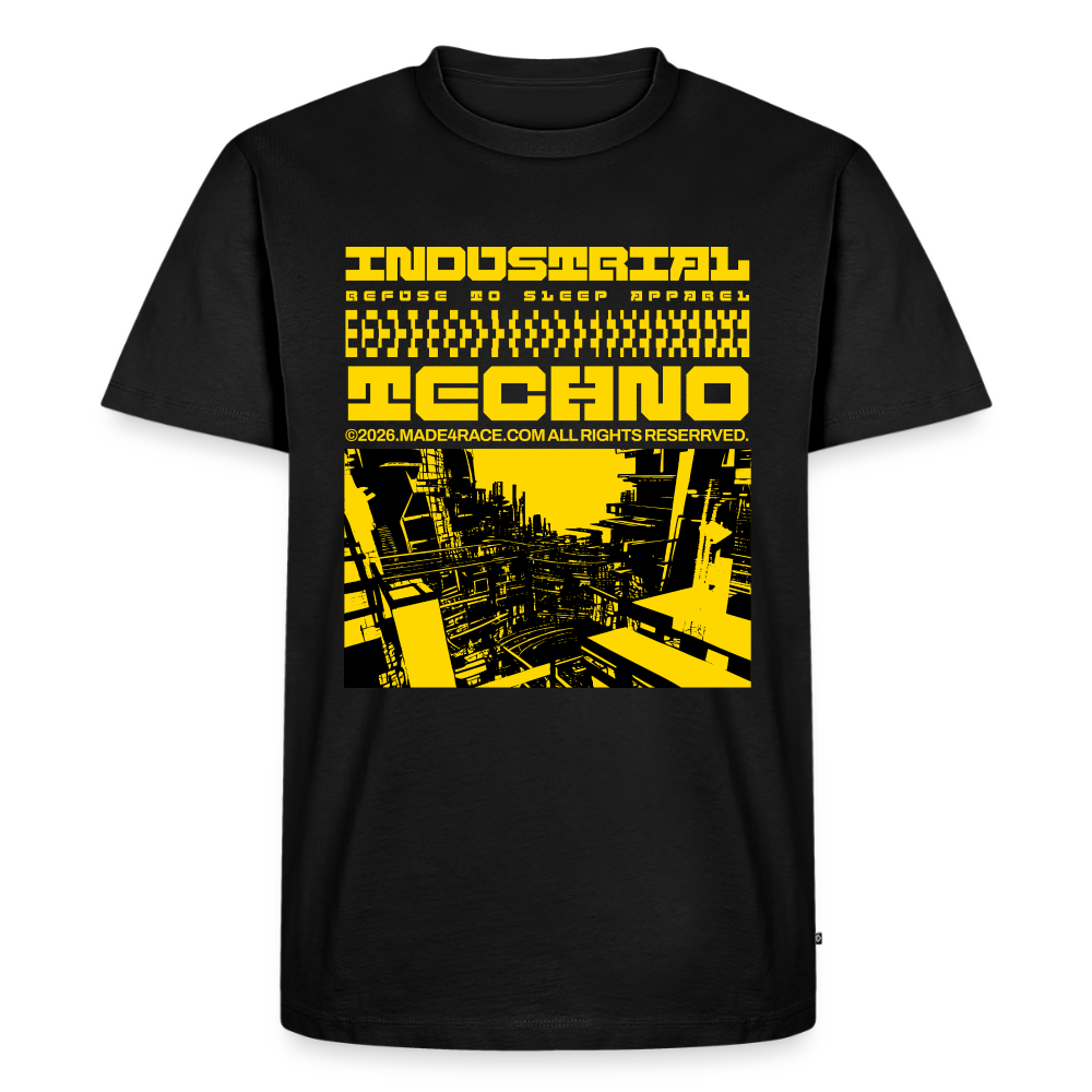 Industrial Techno - Premium T-Shirt - black