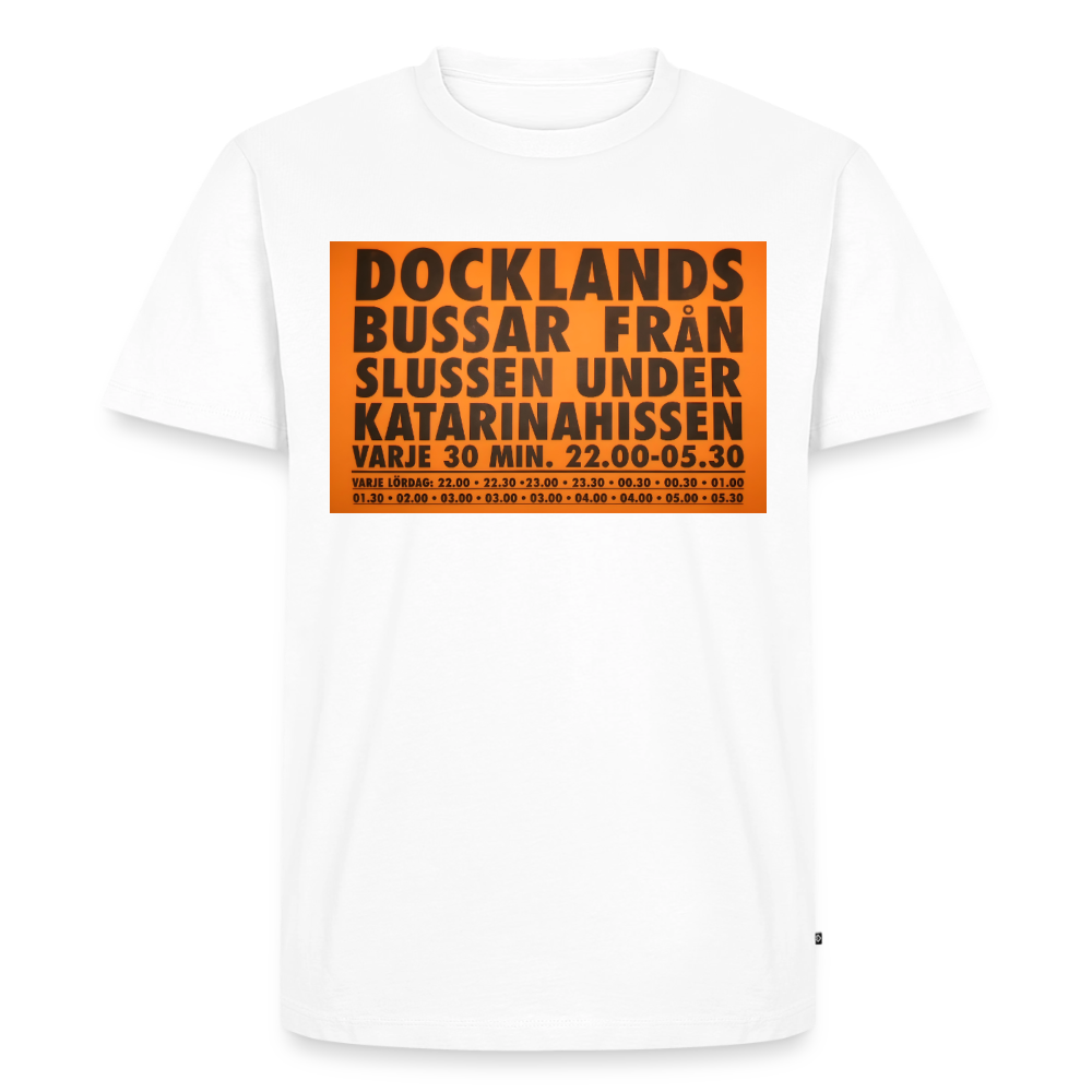 Docklands Bussar W - Premium T-Shirt - white