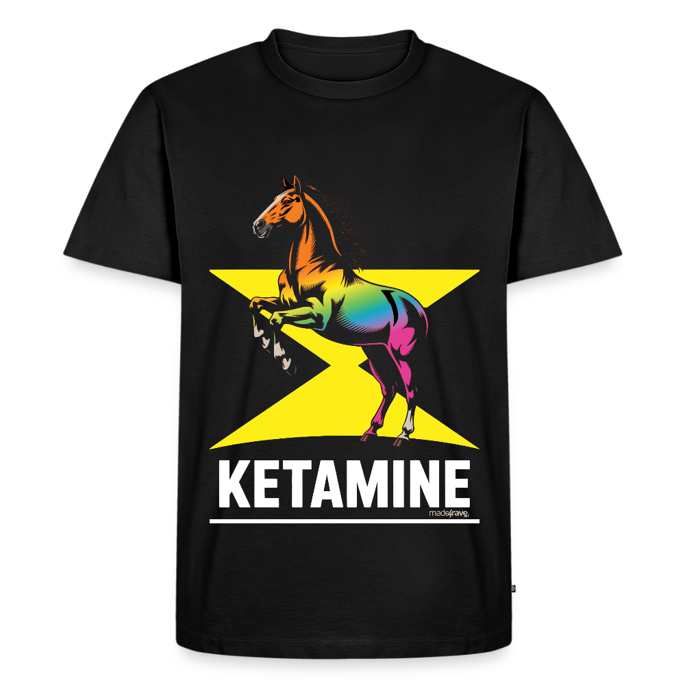 Ketamine Horse - Premium T-Shirt - black