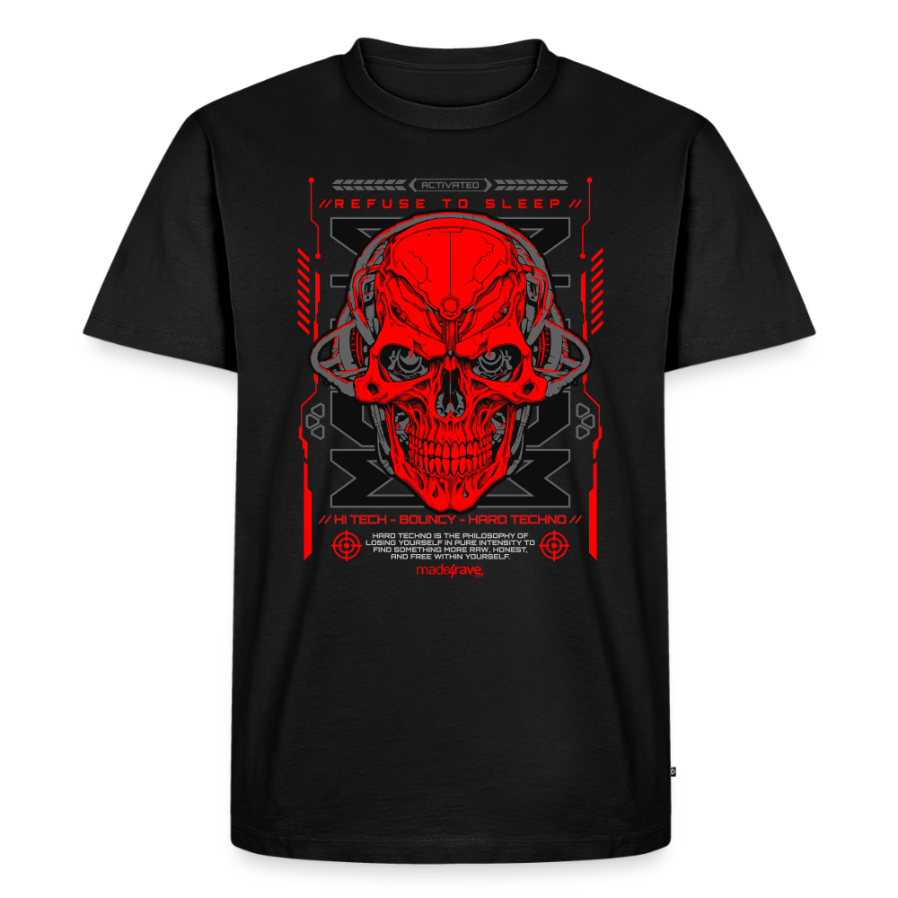 Mech Skull - Premium T-Shirt - black