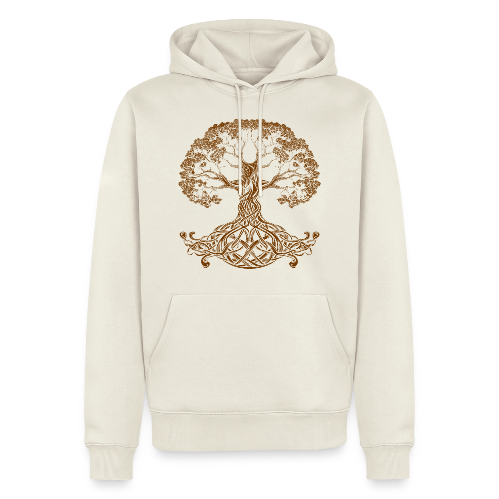 Tree Brown - Premium Hoodie - off white