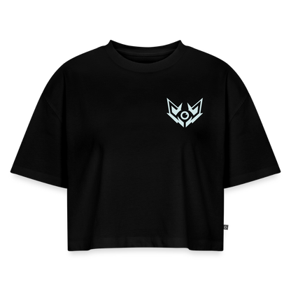 OVF - Women’s Cropped T-Shirt - LB Black - black