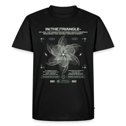 Triangle of Love - Premium T-Shirt - black