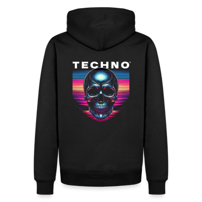 Old Skull - Premium Hoodie - black