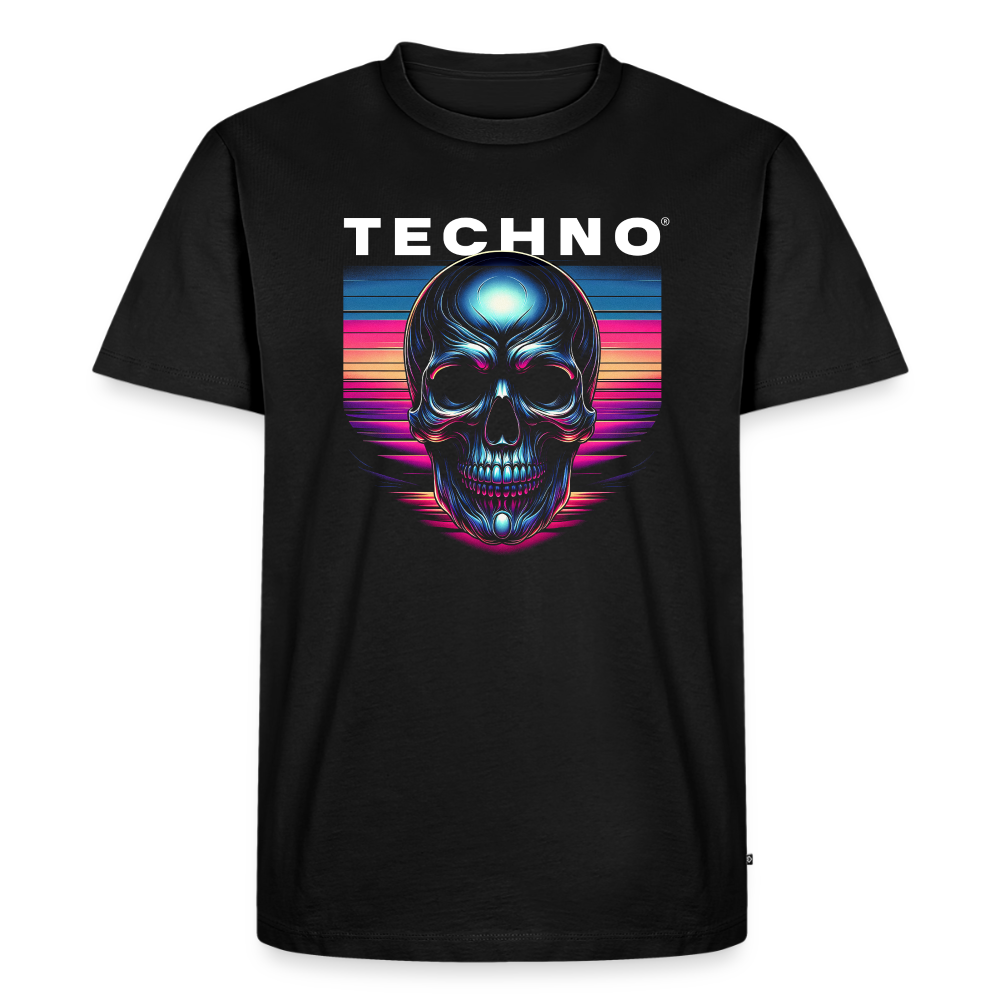 Old Skull - Premium T-Shirt - black