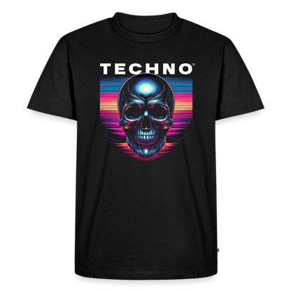 Old Skull - Premium T-Shirt - black