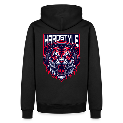 Hardstyle Fury Tiger - Premium Hoodie - black