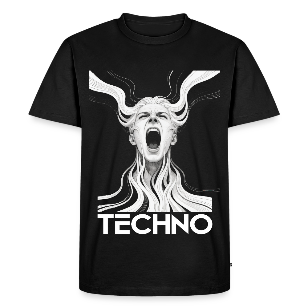 SpiralHead - Premium T-Shirt - black