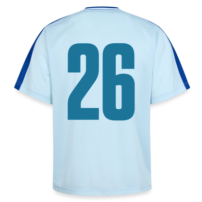 OVF - Mesh T-Shirt - DB Blue - light blue/dark blue