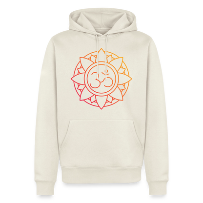 Om Mandala - Premium Hoodie - off white