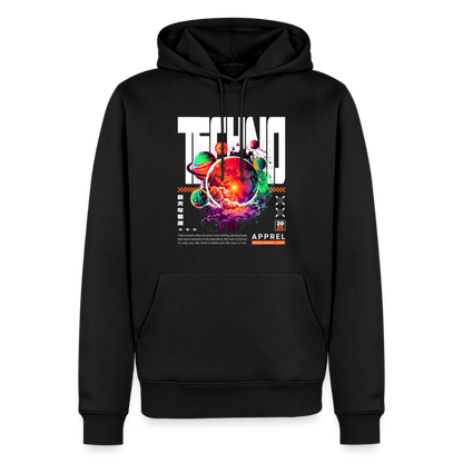 Galaxy Techno - Premium Hoodie - black