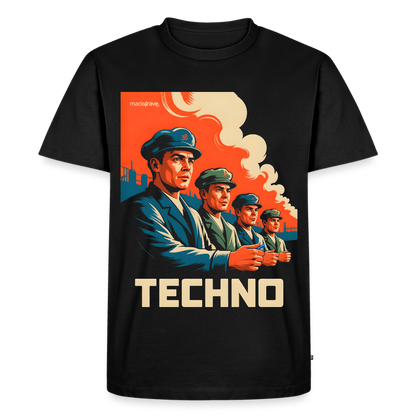 Techno Workers - Premium T-Shirt - black