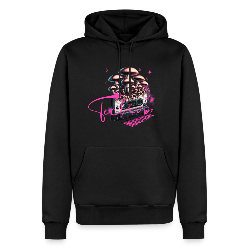 Techno Tape - Premium Hoodie - black