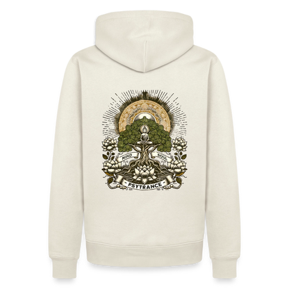 Psytrance Tree - Premium Hoodie - off white