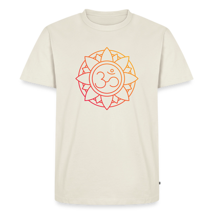 Om Mandala - Premium T-Shirt - off white