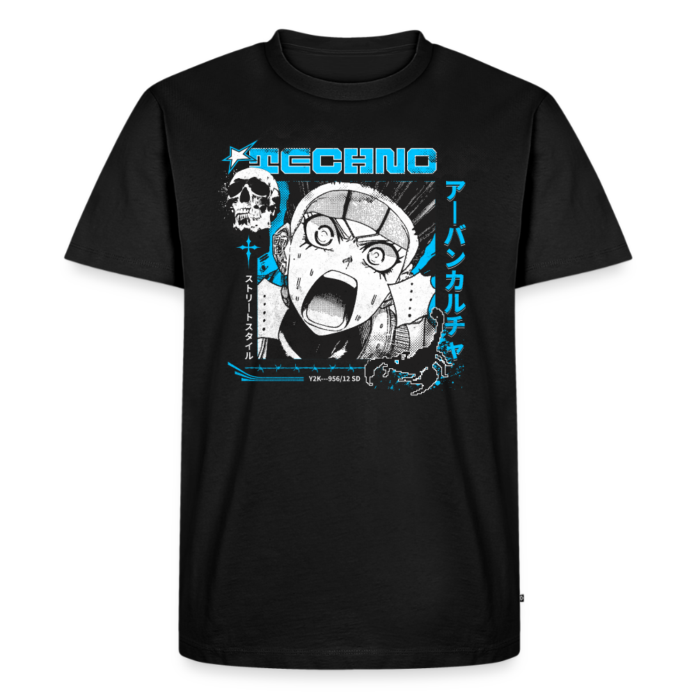 Techno Naru - Premium T-Shirt - black