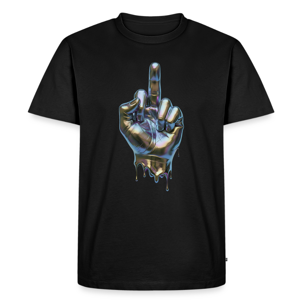 Middle Finger - Premium T-Shirt - black