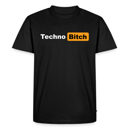 Techno Bitch - Premium T-Shirt - black