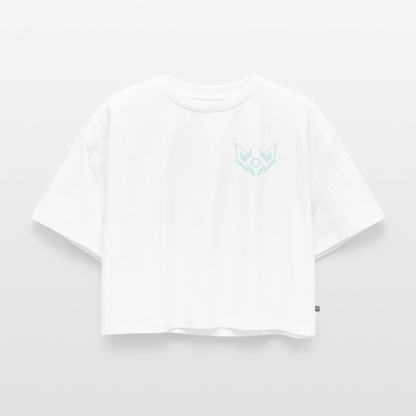 OVF - Women’s Cropped T-Shirt - LB White - white