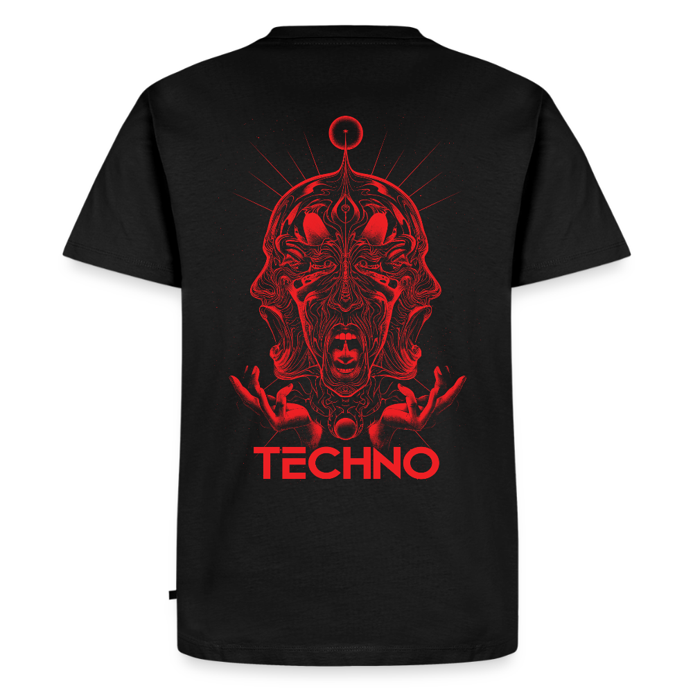 TechnoHead Red - Premium T-Shirt - black