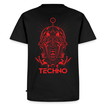TechnoHead Red - Premium T-Shirt - black