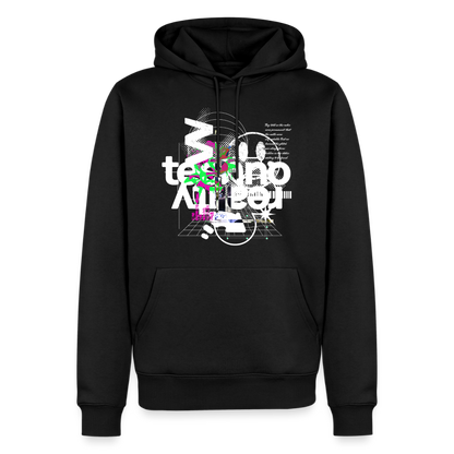 Techno Punk - Premium Hoodie - black