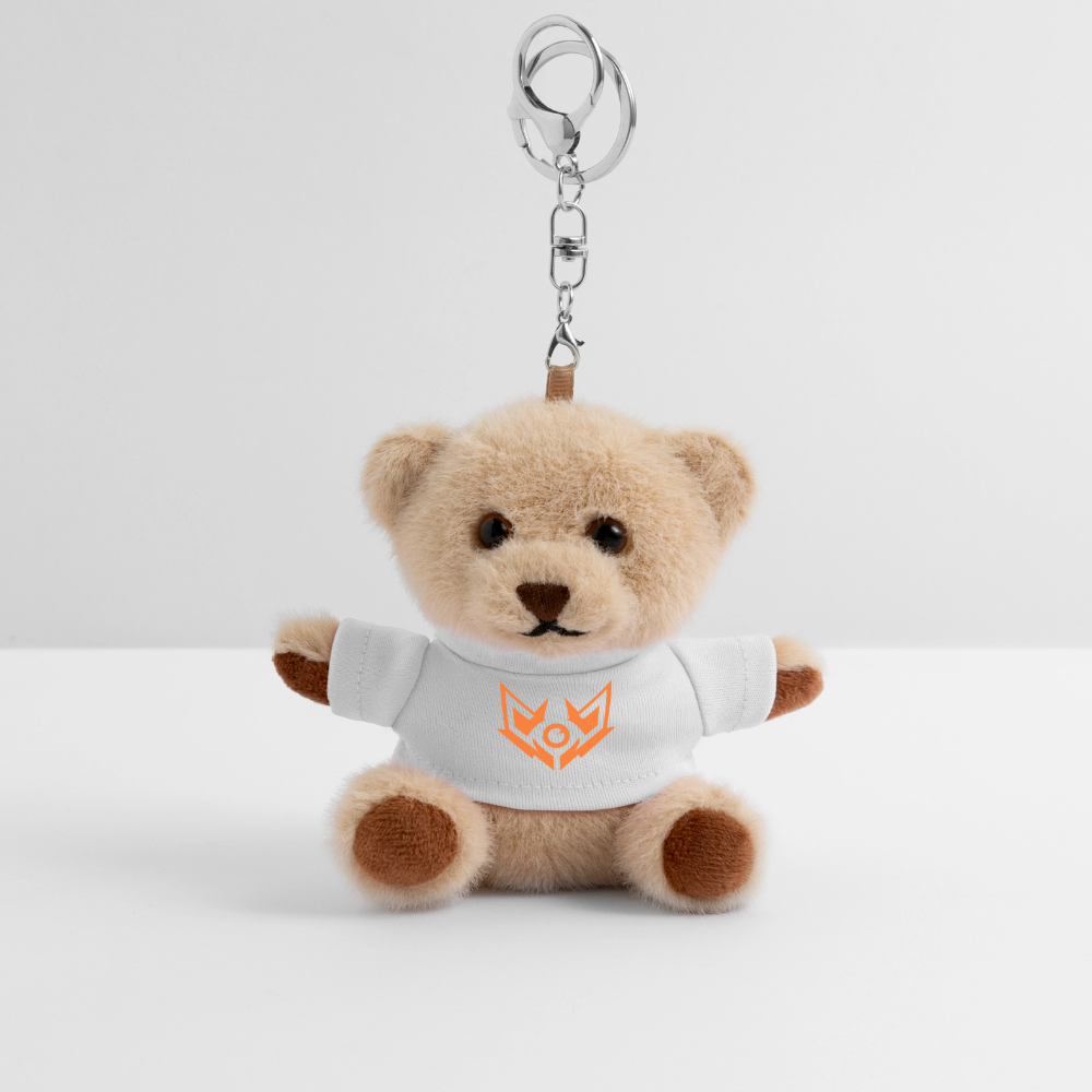 OVF - Teddy Keyring - white