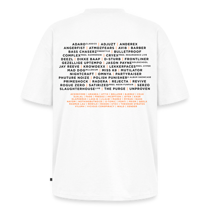 OVF - Oversized Lineup Tee - White - white