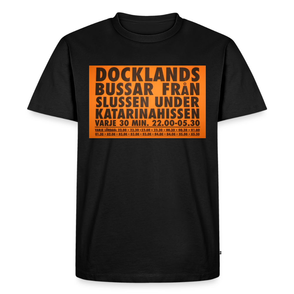 Docklands Bussar - Premium T-Shirt - black