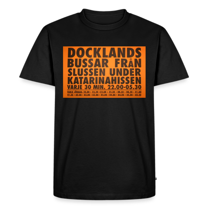Docklands Bussar - Premium T-Shirt - black