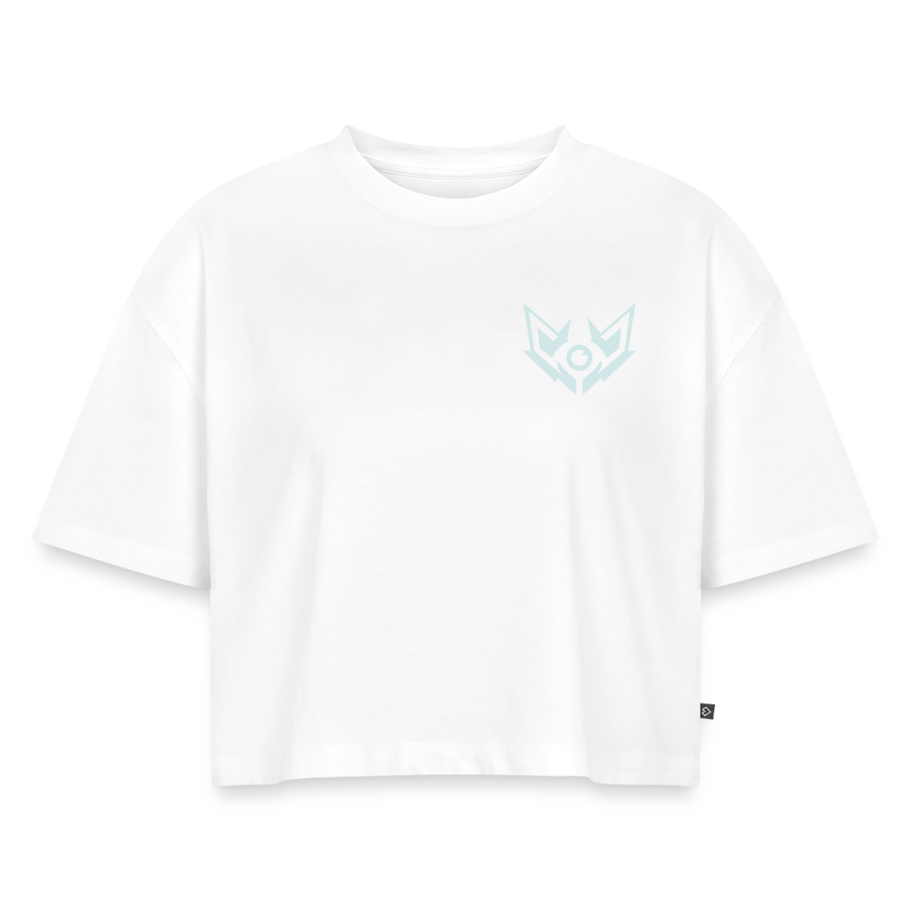 OVF - Women’s Cropped T-Shirt - LB White - white