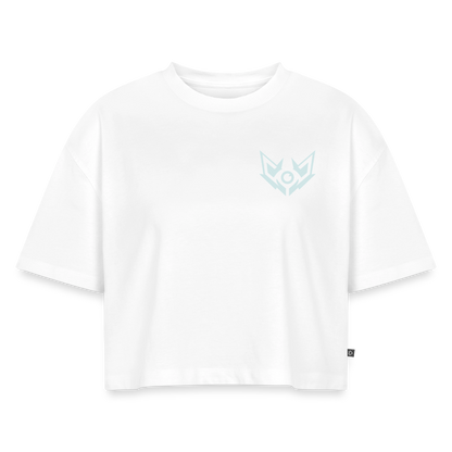 OVF - Women’s Cropped T-Shirt - LB White - white