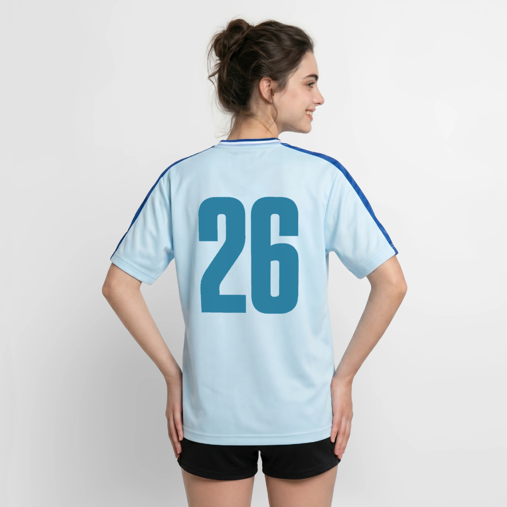 OVF - Mesh T-Shirt - DB Blue - light blue/dark blue