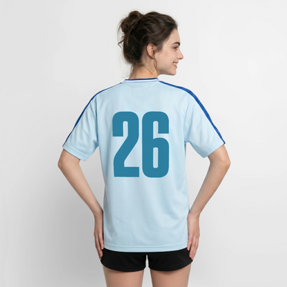 OVF - Mesh T-Shirt - DB Blue - light blue/dark blue