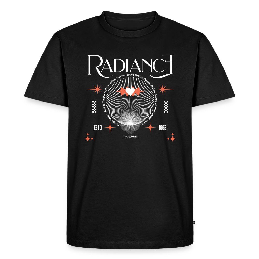 Radiance of Techno - Premium T-Shirt - black