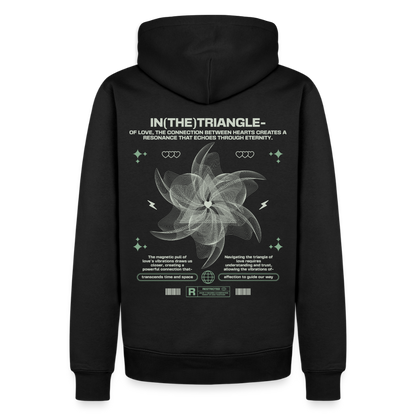 Triangle of Love - Premium Hoodie - black