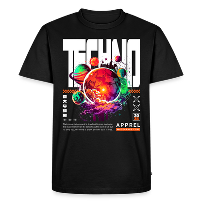 Galaxy Techno - Premium T-Shirt - black